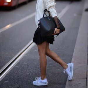 low top platform converse